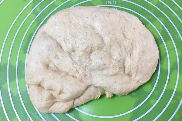 海苔芝麻肉松全麦包的做法图解14