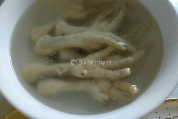柠檬凤爪的做法图解4