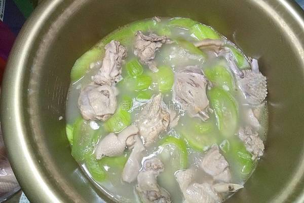 丝瓜鸭汤的做法图解8