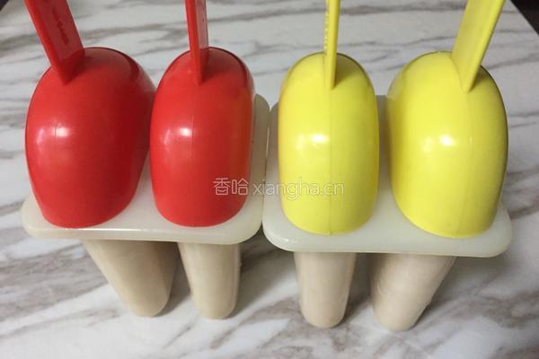 水蜜桃酸奶雪糕的做法图解8