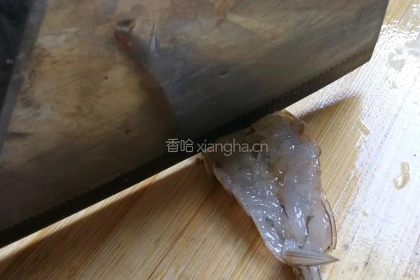 蒜蓉开背蒜蓉开背虾的做法图解2