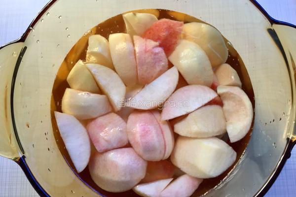 自制水蜜桃罐头的做法图解4
