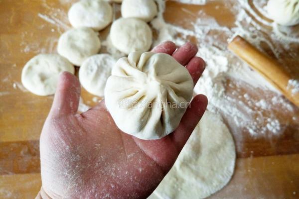 山东肉块大包子 的做法图解22