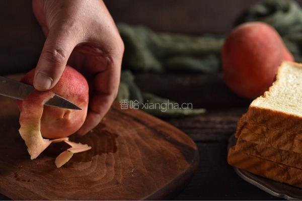 蜜桃三明治的做法图解2