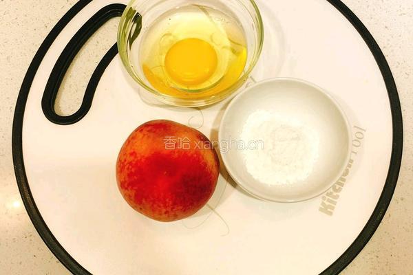 桃子蛋卷12m的做法图解1