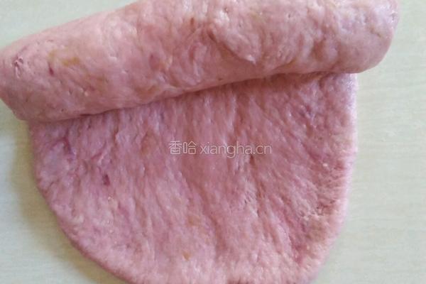 紫薯麻薯欧包的做法图解6