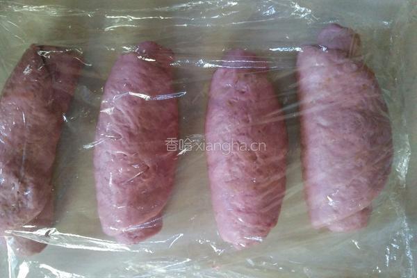 紫薯麻薯欧包的做法图解7