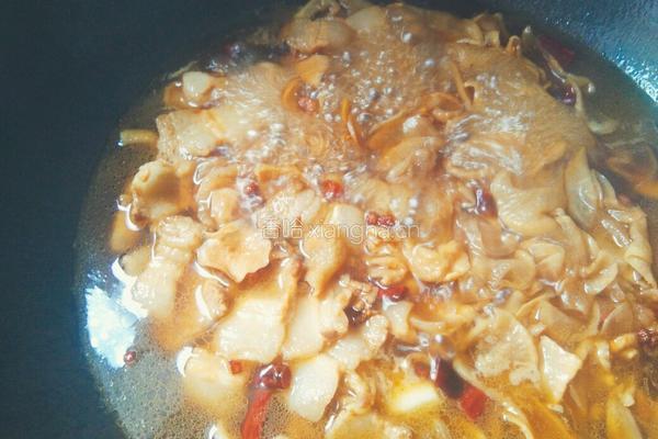 新鲜肉炖干萝卜片的做法图解10