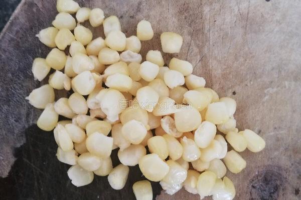 薄荷味玉米蛋炒饭的做法图解1