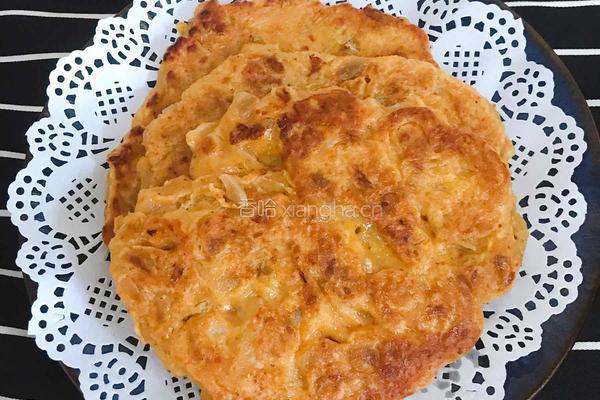 辣白菜饼 的做法图解8