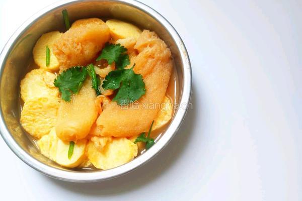 竹笙虾仁烩玉子豆腐 美味爆汁一口脆的做法图解7