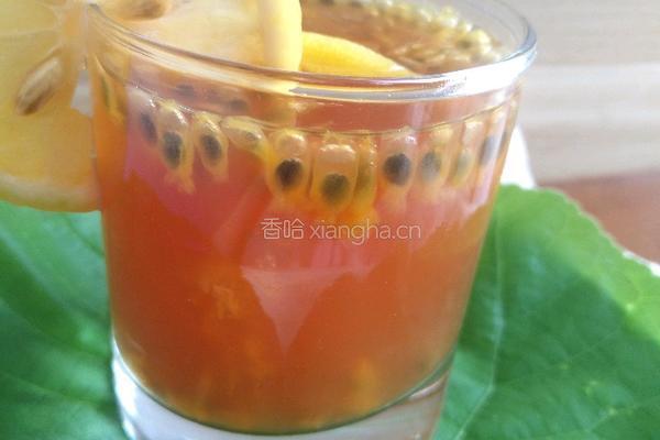 柠檬百香果茶的做法图解6