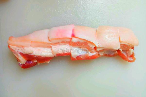 桃胶红烧肉 低热量 劲享双重肉感 的做法图解3