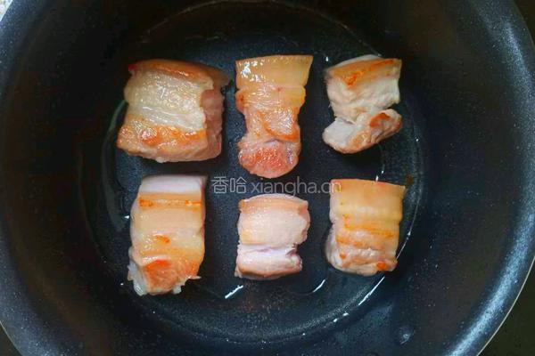 桃胶红烧肉 低热量 劲享双重肉感 的做法图解4