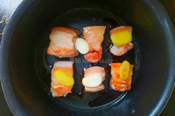 桃胶红烧肉 低热量 劲享双重肉感 的做法图解5