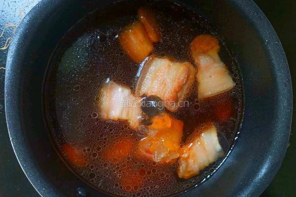 桃胶红烧肉 低热量 劲享双重肉感 的做法图解6