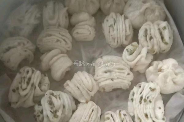 葱香花卷的做法图解11