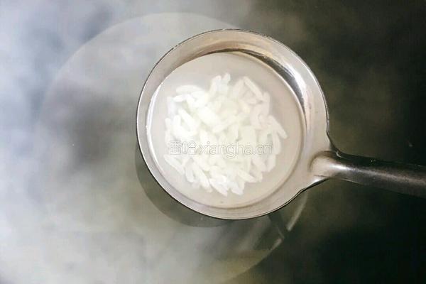 山药紫薯燕麦粥的做法图解2