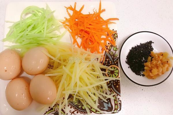 土豆丝饼的做法图解1