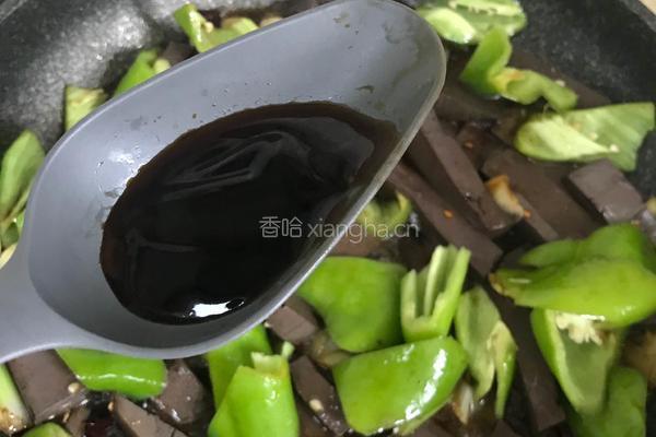 辣炒羊血的做法图解11