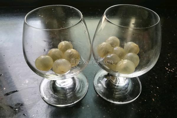 龙眼牛奶的做法图解6