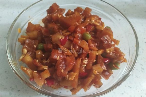 开胃辣丁菜梗的做法图解6