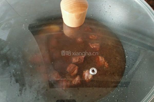 红烧牛肉炖土豆的做法图解7