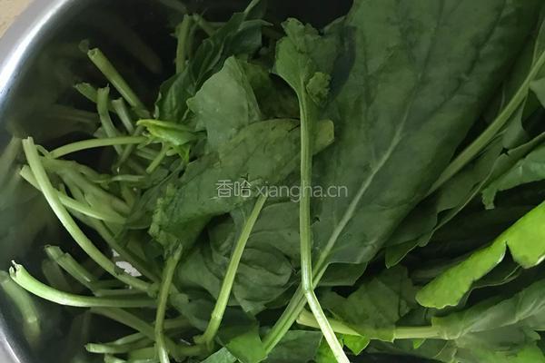 芥末拌菠菜粉丝花生 的做法图解3