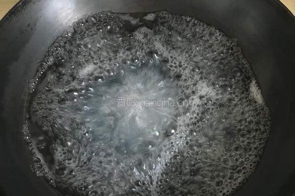 芥末拌菠菜粉丝花生 的做法图解4