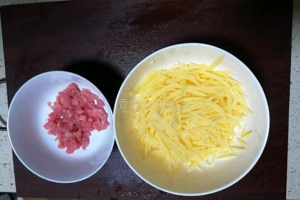 土豆瘦肉粥的做法图解2