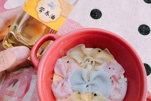 蝴蝶蛋羹的做法图解4