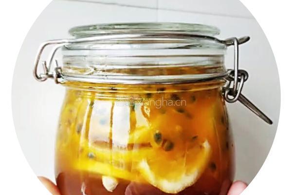 百香果柠檬蜂蜜茶的做法图解6