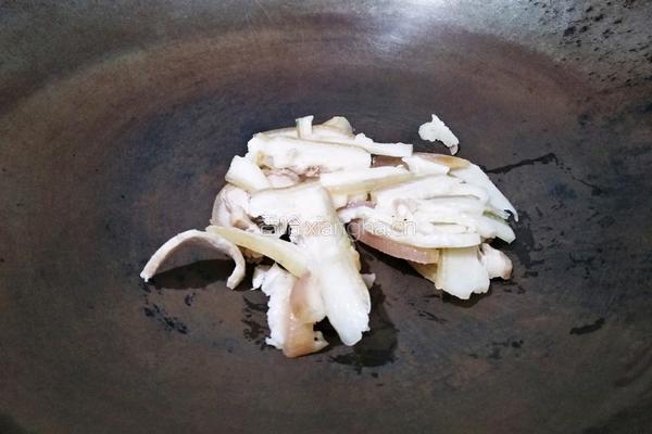 油渣炒四季豆的做法图解5