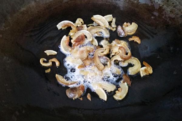油渣炒四季豆的做法图解6