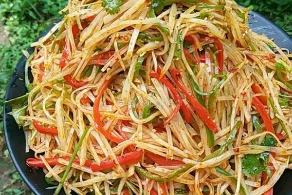 凉拌土豆丝的做法图解6