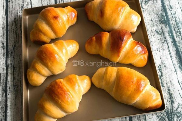 奶香牛角包的做法图解27