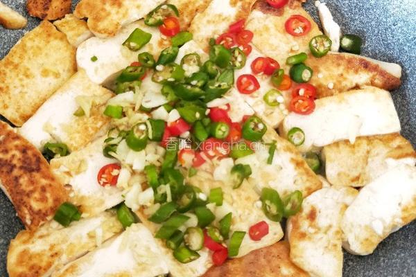 小炒豆腐的做法图解5