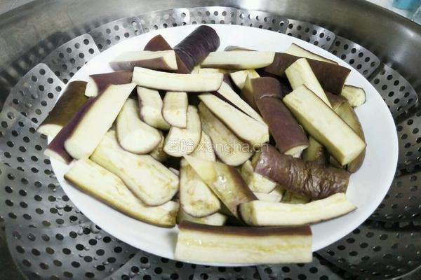 蒜蓉烧茄子的做法图解4
