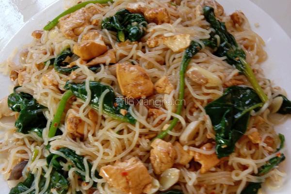 豆腐焖粉丝的做法图解5
