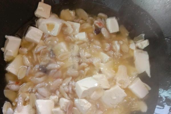 豆腐焖粉丝的做法图解2