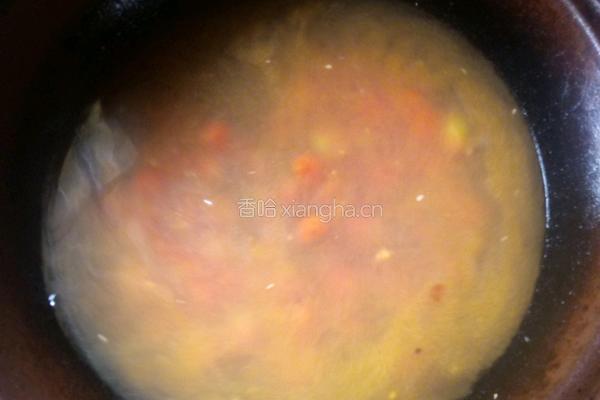 西红柿肉丸汤的做法图解4