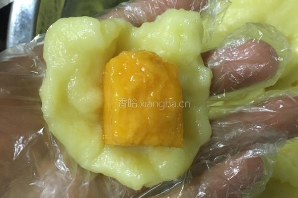 芒果糯米糍的做法图解8
