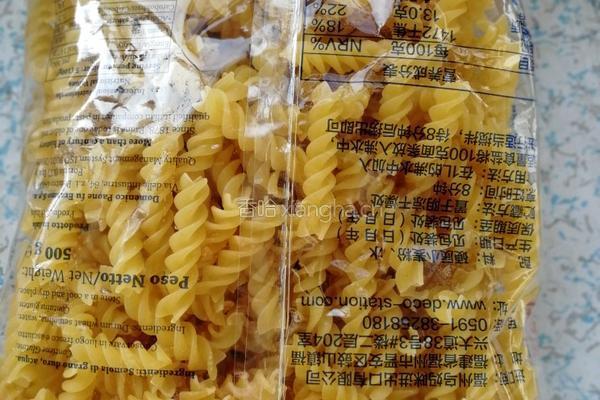 炒意大利面的做法图解1