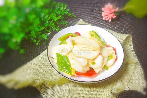 双椒炒茭白的做法图解10