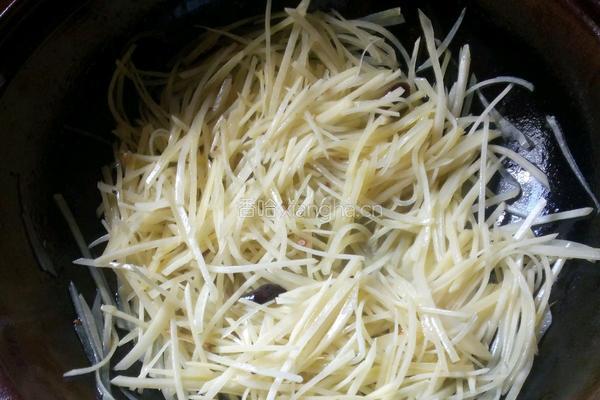 爆炒土豆丝的做法图解6