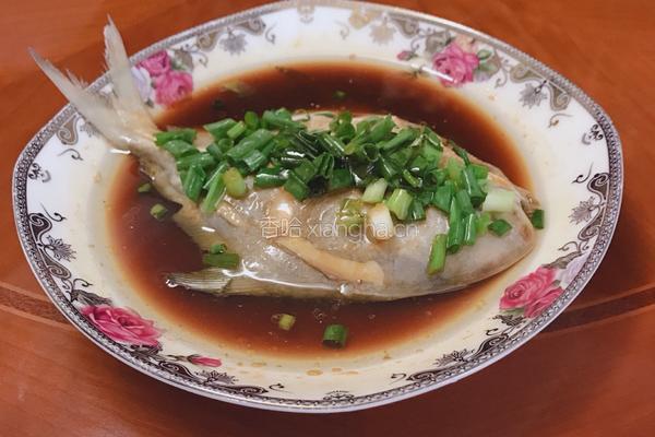 葱油鲳鱼的做法图解8
