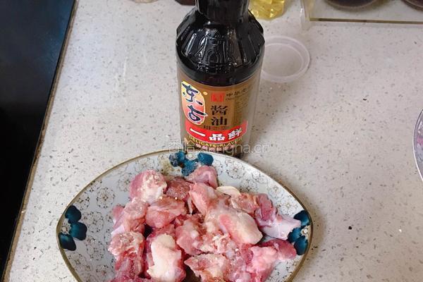 酱油蒸排骨的做法图解4