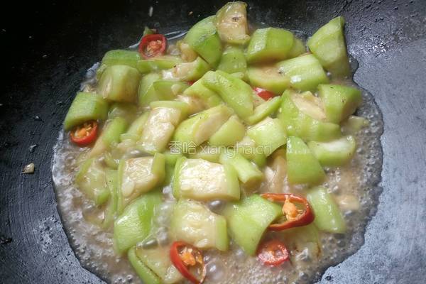 丝瓜炒肉片的做法图解8