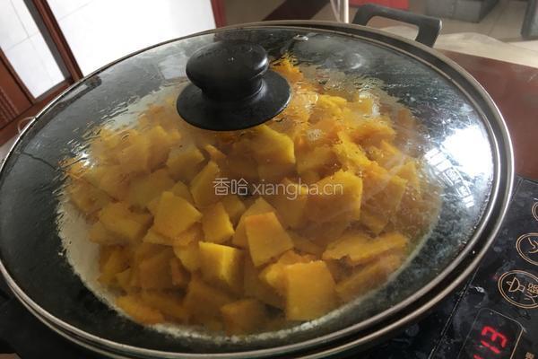 南瓜小米粥的做法图解3