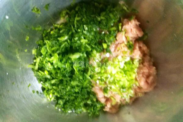 小白菜肉馄饨的做法图解14